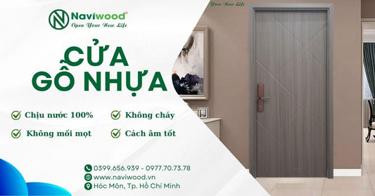 Cửa Gỗ Nhựa Composite Đẹp Và Tốt Nhất Quảng Ngãi - Cửa gỗ nhựa Naviwood
