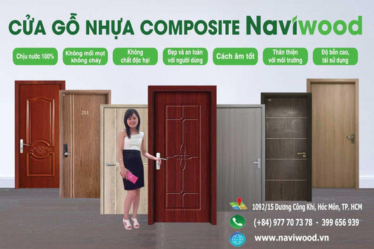 Naviwood cung cấp cửa nhựa composite tại Rạch Giá, Kiên Giang.