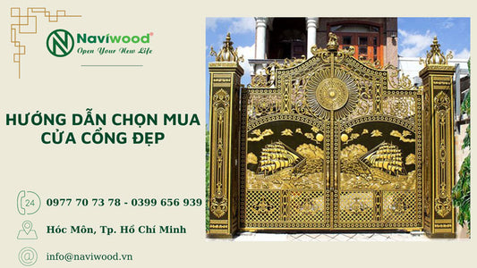 Cửa cổng đẹp