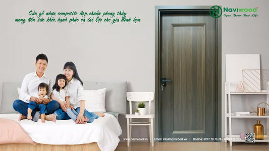 Cửa phòng ngủ gỗ nhựa composite Bà Rịa