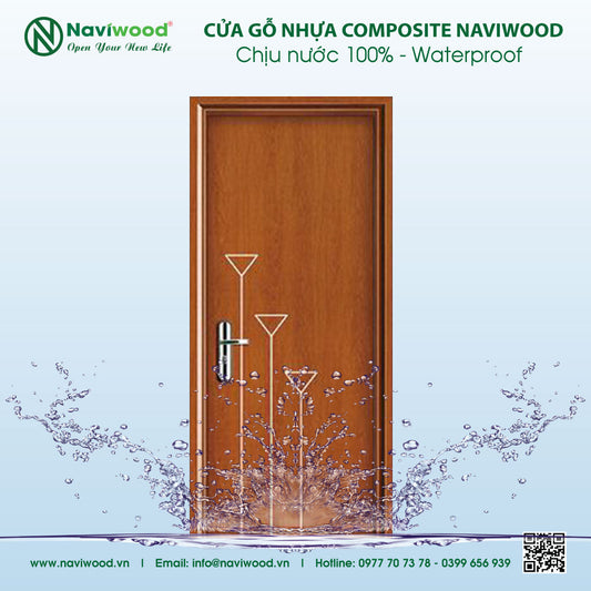 Báo giá cửa gỗ nhựa composite Naviwood mới nhất tại TP. Hồ Chí Minh