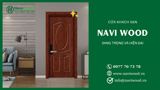 Cửa khách sạn Phú Quốc - Cửa gỗ nhựa Naviwood
