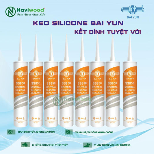 Báo Giá Keo Silicone Baiyun Tại Cần Thơ