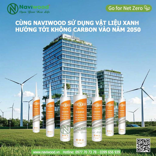 Keo Silicone Baiyun Cao Cấp Cho Hệ Cửa Nhôm Kính, Mặt Dựng Tại Đà Lạt - Cửa gỗ nhựa Naviwood