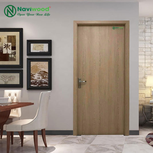Cửa phòng ngủ đẹp gỗ nhựa composite Naviwood NW29 - Mang đến sự sang trọng và an toàn cho không gian nghỉ ngơi của bạn - Cửa gỗ nhựa Naviwood