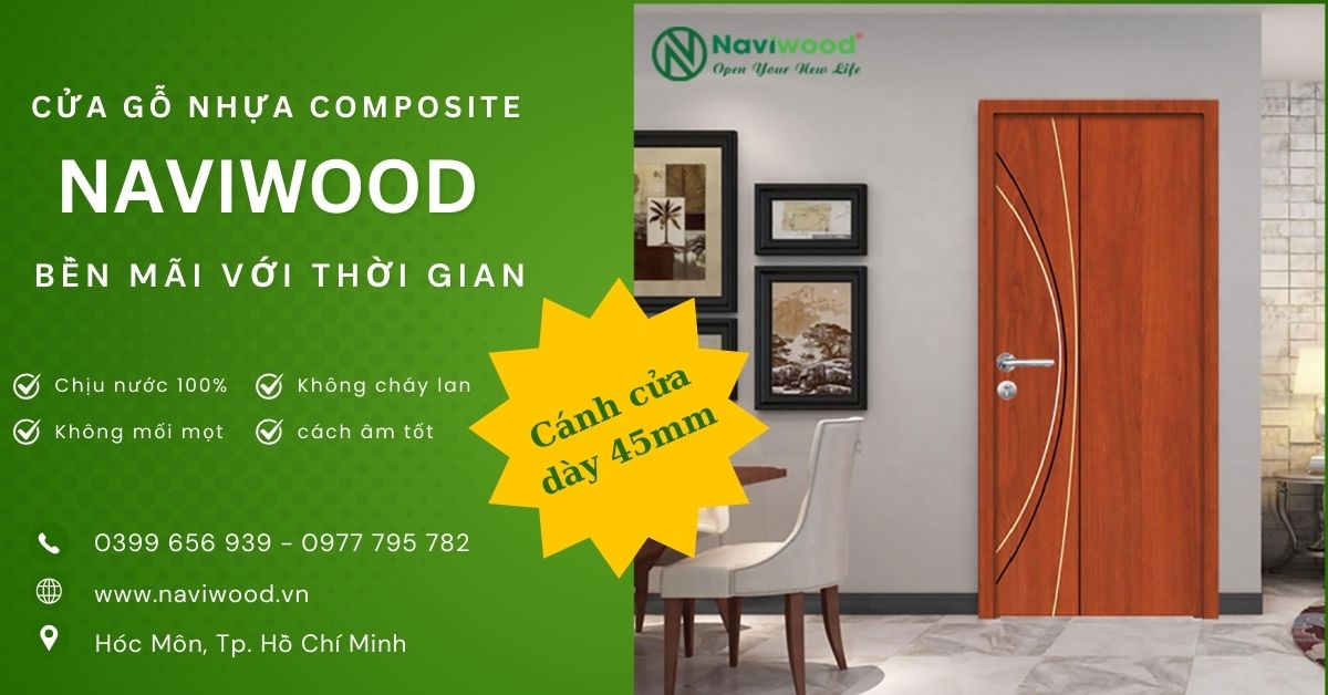 Cửa Gỗ Nhựa Composite Quận 9 - Naviwood Chất Lượng Cao, Giá Tốt 2026