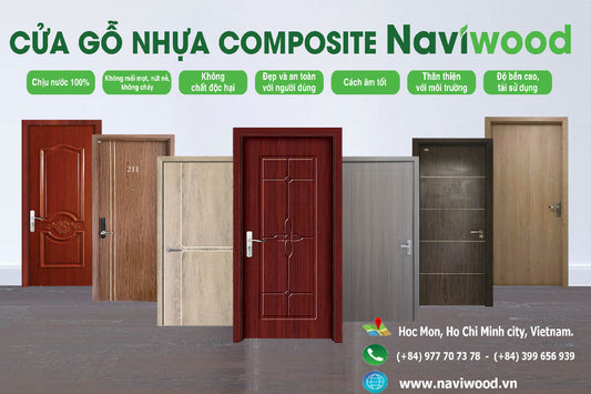 Hướng dẫn chọn mua và sử dụng cửa gỗ nhựa composite chính hãng
