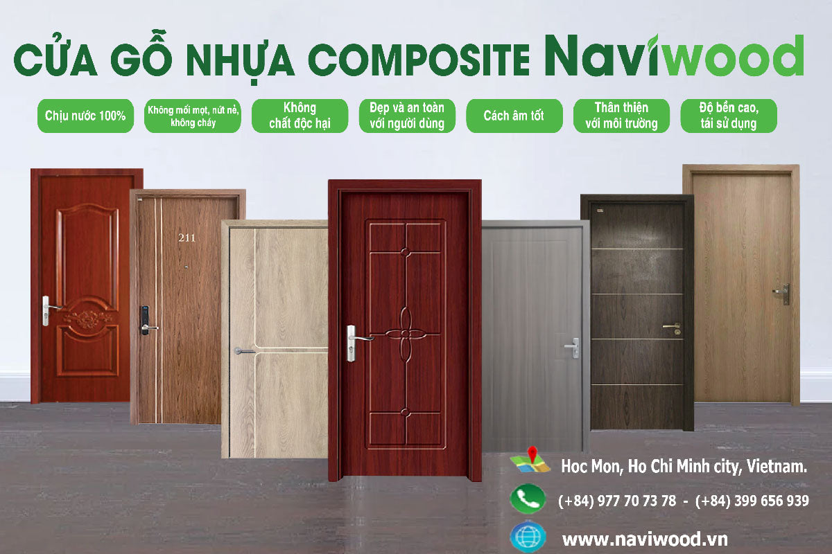 Naviwood Xuất Khẩu Cửa Gỗ Nhựa Composite Đầu Năm 202