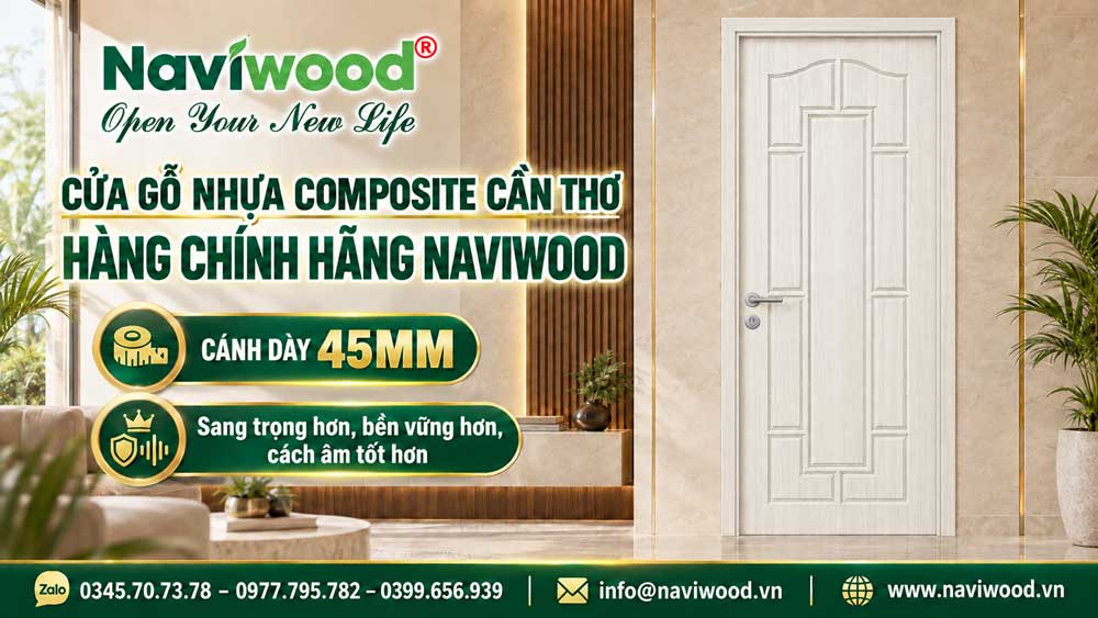 Cửa gỗ nhựa composite cần thơ