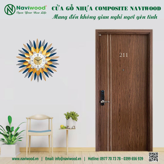 Cửa Gỗ Nhựa Composite Naviwood – Giải Pháp Toàn Diện Cho Mọi Công Trình Tại Đông Hưng Thuận, TP. HCM