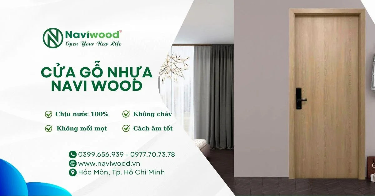 Cửa Phòng Khách Sạn Gỗ Nhựa Composite Naviwood Tại Phú Quốc