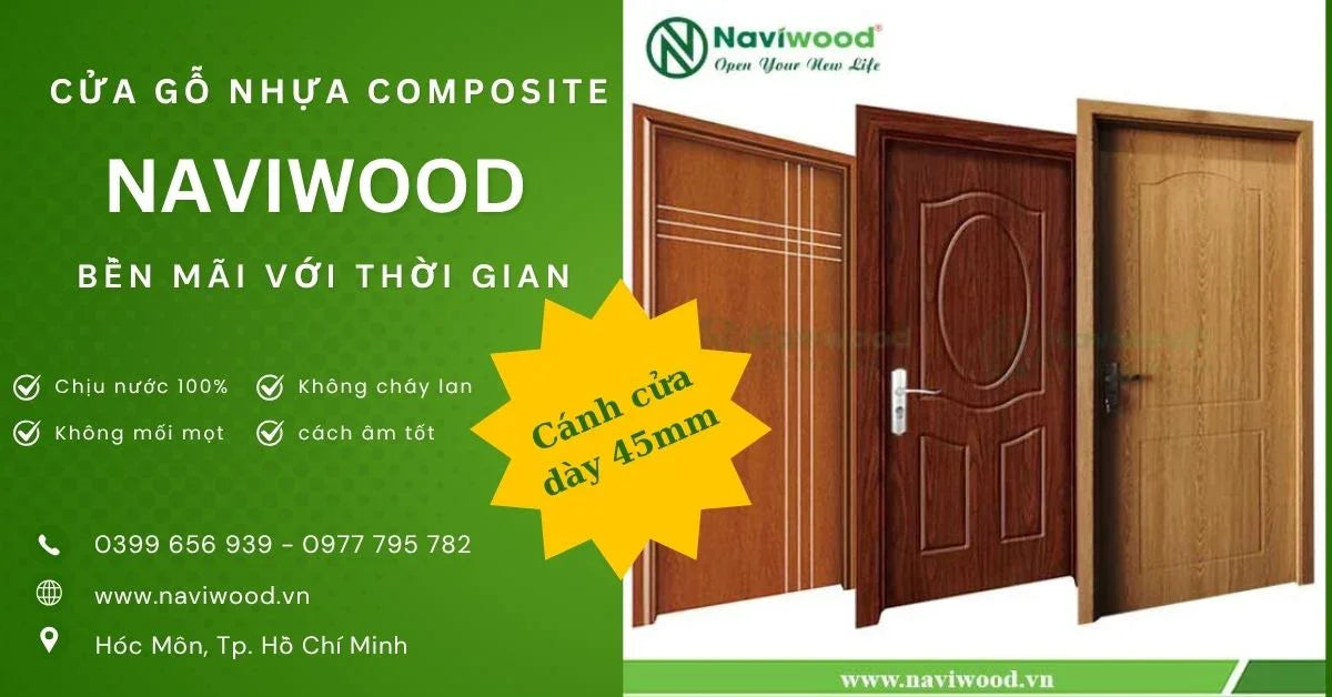 Cửa Gỗ Nhựa Composite Naviwood Sóc Trăng