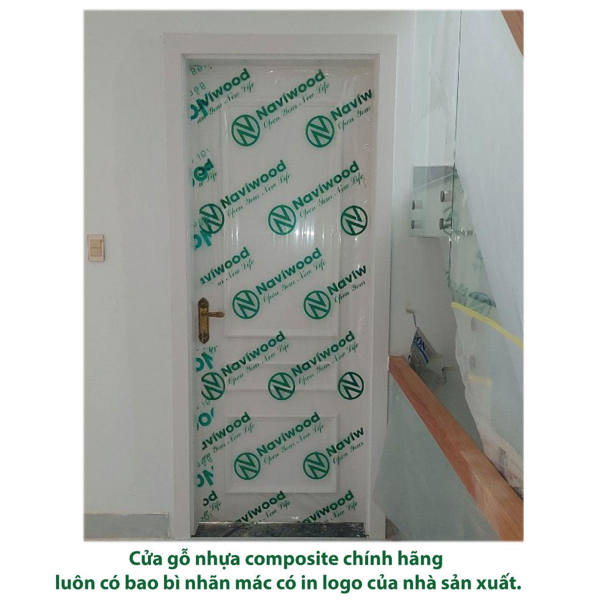 Cửa gỗ nhựa composite tấm phẳng: Cánh cửa hiện đại - Cửa gỗ nhựa Naviwood