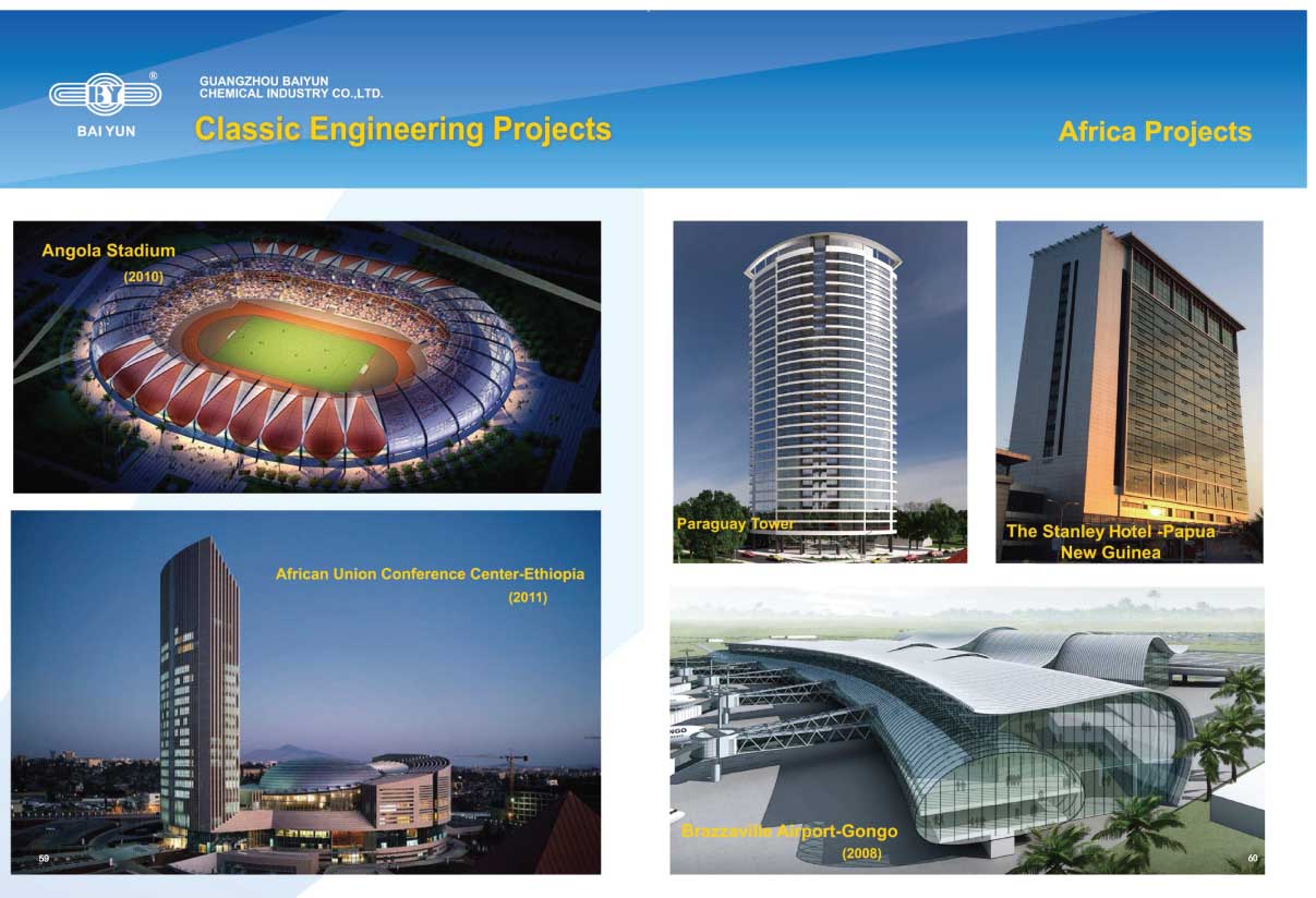 Keo silicone Baiyun Châu Phi