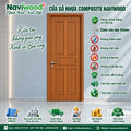 Cửa gỗ nhựa composite Naviwood NW48