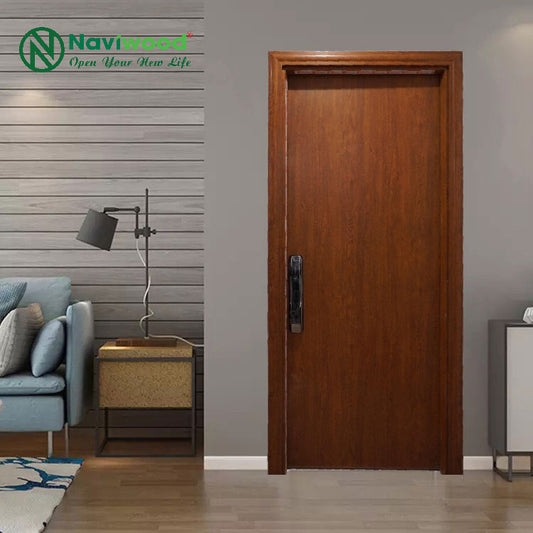 Aluminum Charcoal Bamboo Panel Door with Aluminum Honeycomb Core Naviwood