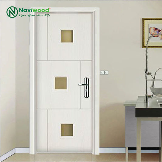 Cửa gỗ nhựa composite NW01 - Bán cửa gỗ nhựa Naviwood