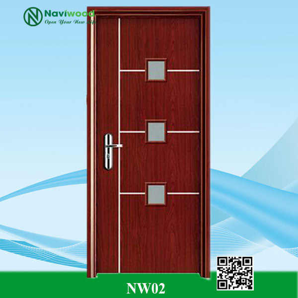 Cửa gỗ nhựa composite NW02 - Bán cửa gỗ nhựa Naviwood