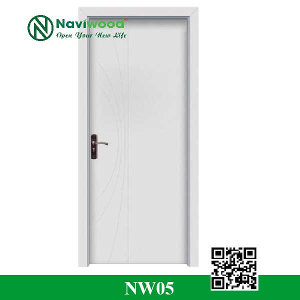 Cửa gỗ nhựa composite NW05 - Bán cửa gỗ nhựa Naviwood