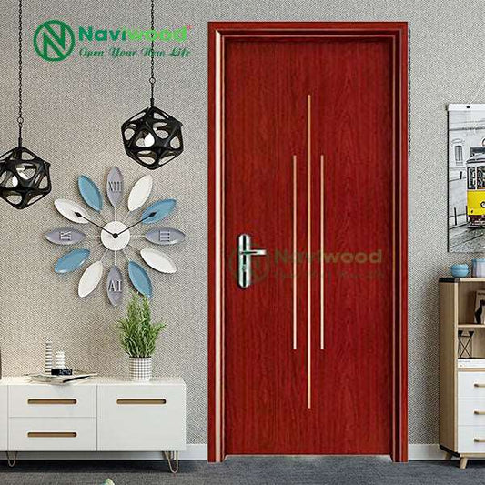 Cửa gỗ nhựa composite NW11 - Bán cửa gỗ nhựa Naviwood