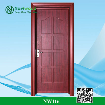 Cửa gỗ nhựa composite NW116 - Bán cửa gỗ nhựa Naviwood
