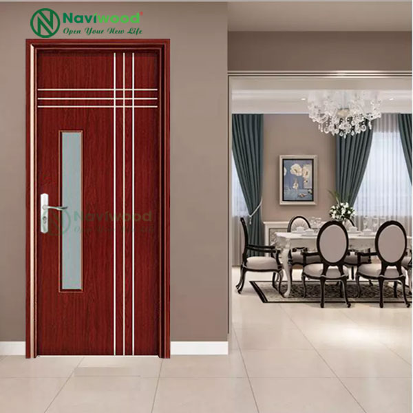 Của gỗ nhựa composite NW17 - Bán cửa gỗ nhựa Naviwood