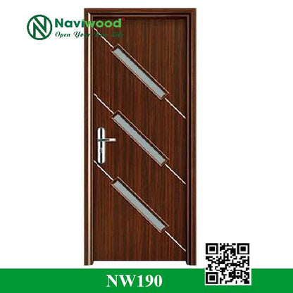 Cửa gỗ nhựa composite NW190 - Bán cửa gỗ nhựa Naviwood