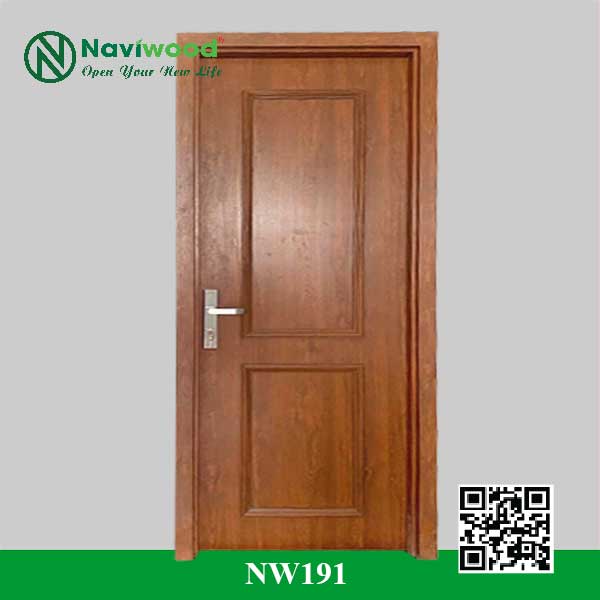 Cửa gỗ nhựa composite NW191 - Bán cửa gỗ nhựa Naviwood