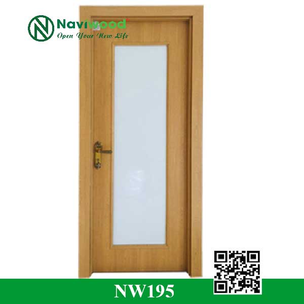 Cửa gỗ nhựa composite NW195 - Bán cửa gỗ nhựa Naviwood