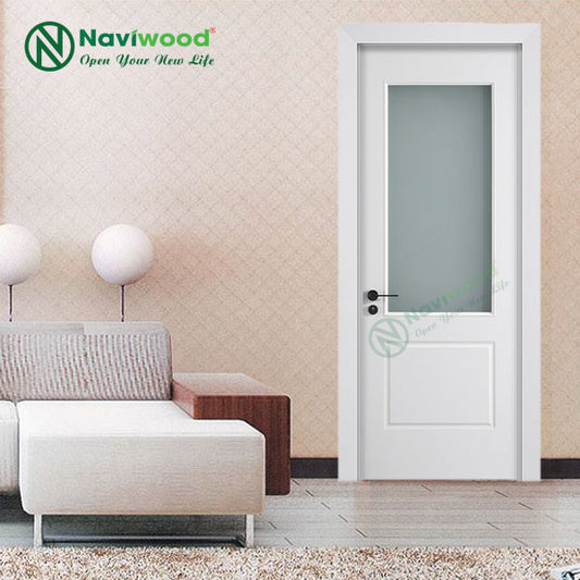 Cửa gỗ nhựa composite NW196 - Bán cửa gỗ nhựa Naviwood