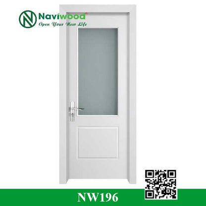 Cửa gỗ nhựa composite NW196 - Bán cửa gỗ nhựa Naviwood