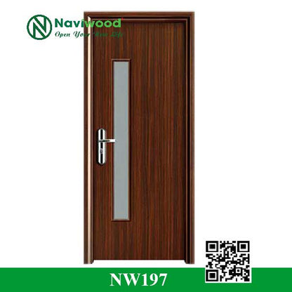 Cửa gỗ nhựa composite NW197 - Bán cửa gỗ nhựa Naviwood