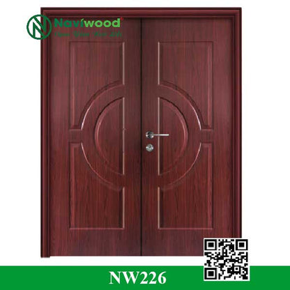 Cửa gỗ nhựa composite NW226 - Bán cửa gỗ nhựa Naviwood