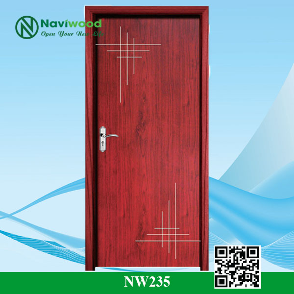 Cửa gỗ nhựa composite NW235 - Bán cửa gỗ nhựa Naviwood