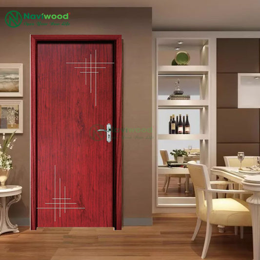 Cửa gỗ nhựa composite NW235 - Bán cửa gỗ nhựa Naviwood