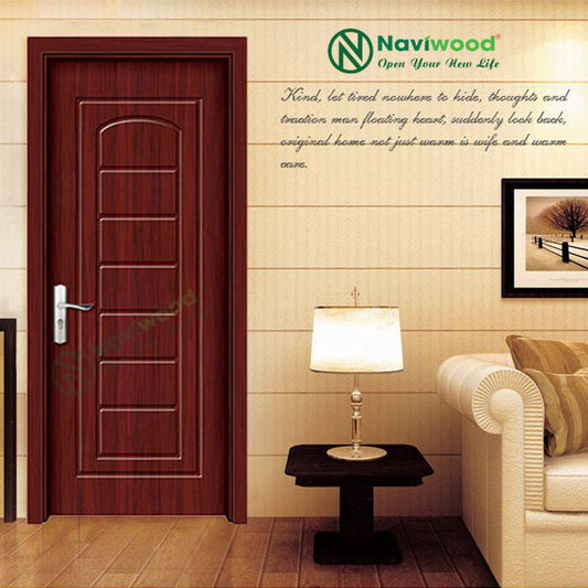 Cửa gỗ nhựa composite NW242 - Bán cửa gỗ nhựa Naviwood