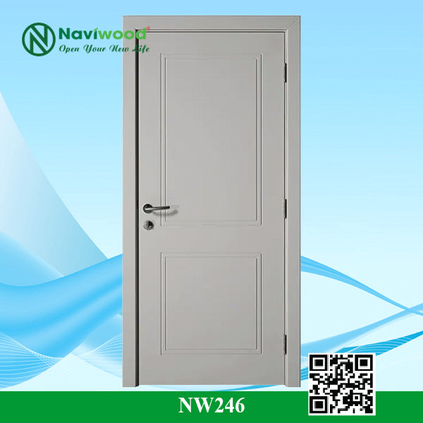 Cửa gỗ nhựa composite NW246: - Sang Trọng, Hiện Đại & Bền Bỉ - Cửa gỗ nhựa Naviwood
