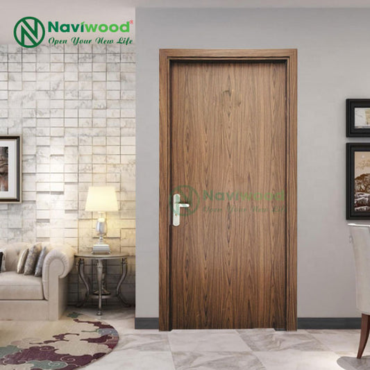 Wood plastic composite door NW29