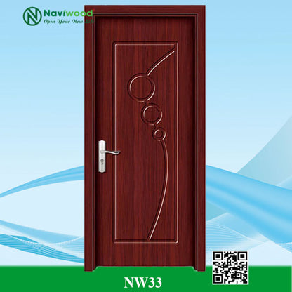 Cửa gỗ nhựa composite NW33 - Bán cửa gỗ nhựa Naviwood