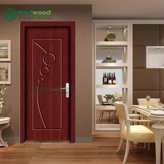 Cửa gỗ nhựa composite NW33 - Bán cửa gỗ nhựa Naviwood