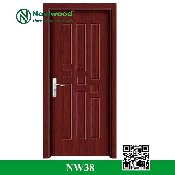 Cửa gỗ nhựa composite NW38 - Bán cửa gỗ nhựa Naviwood