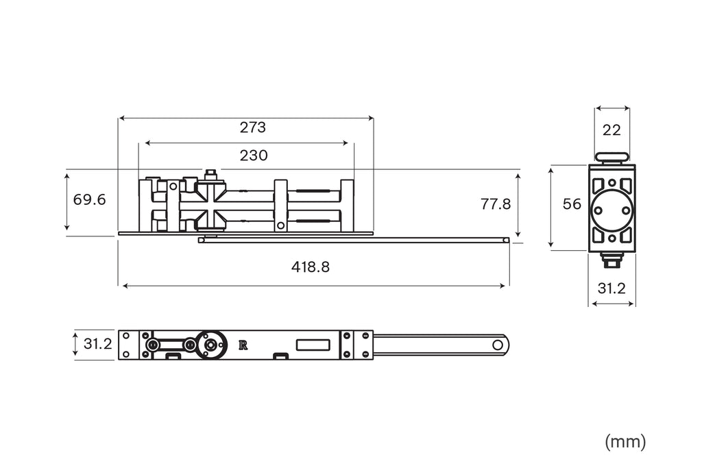 Tay Co Thủy Lực TC02 Huy Hoàng: Lắp Âm, Điều Chỉnh Tốc Độ - Cửa gỗ nhựa Naviwood