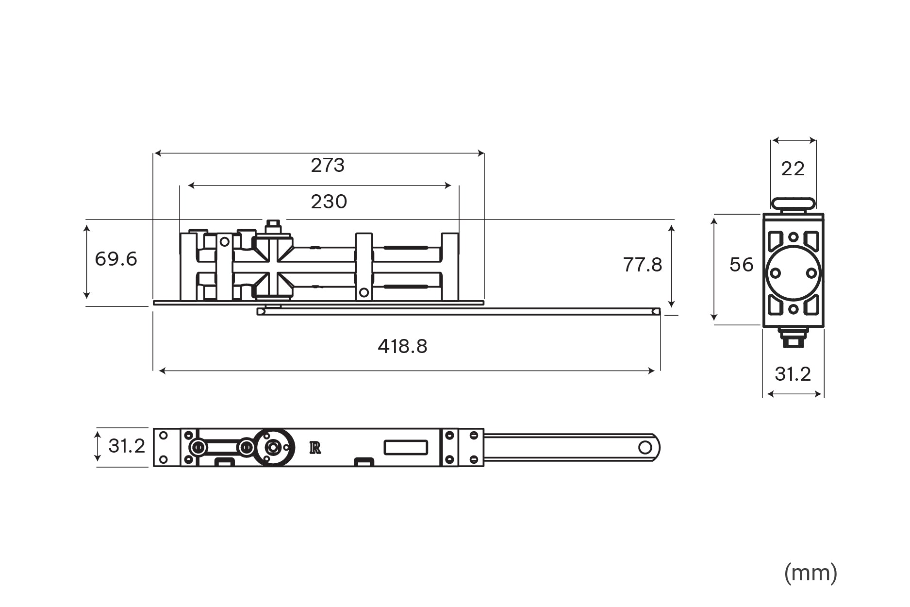 Tay Co Thủy Lực TC02 Huy Hoàng: Lắp Âm, Điều Chỉnh Tốc Độ - Cửa gỗ nhựa Naviwood