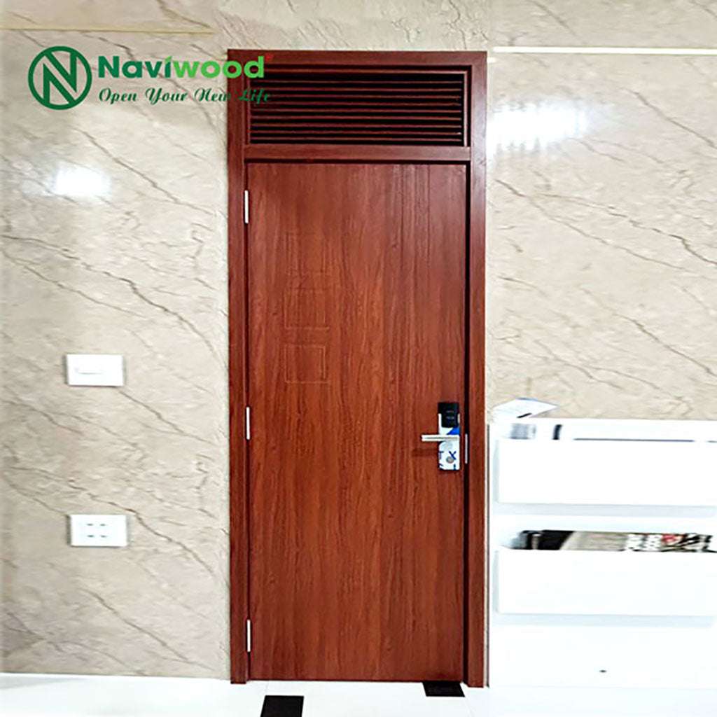 Cửa Gỗ Nhựa Composite có Ô Fix