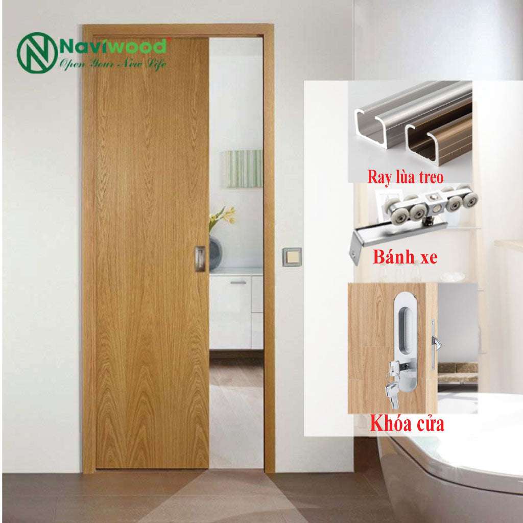 Cửa Đi Lùa - Giải Pháp Hoàn Hảo Cho Không Gian Hẹp - Cửa gỗ nhựa Naviwood