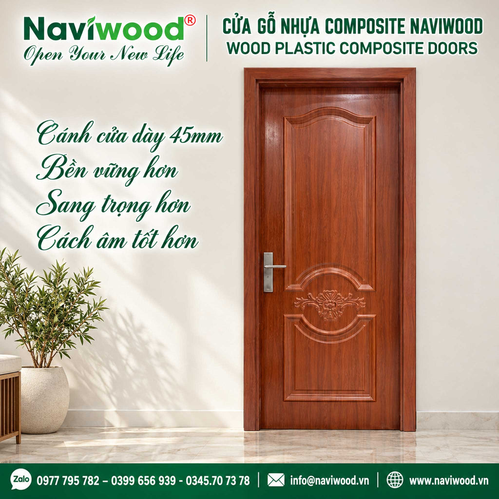 Cửa Gỗ Nhựa Composite 3D