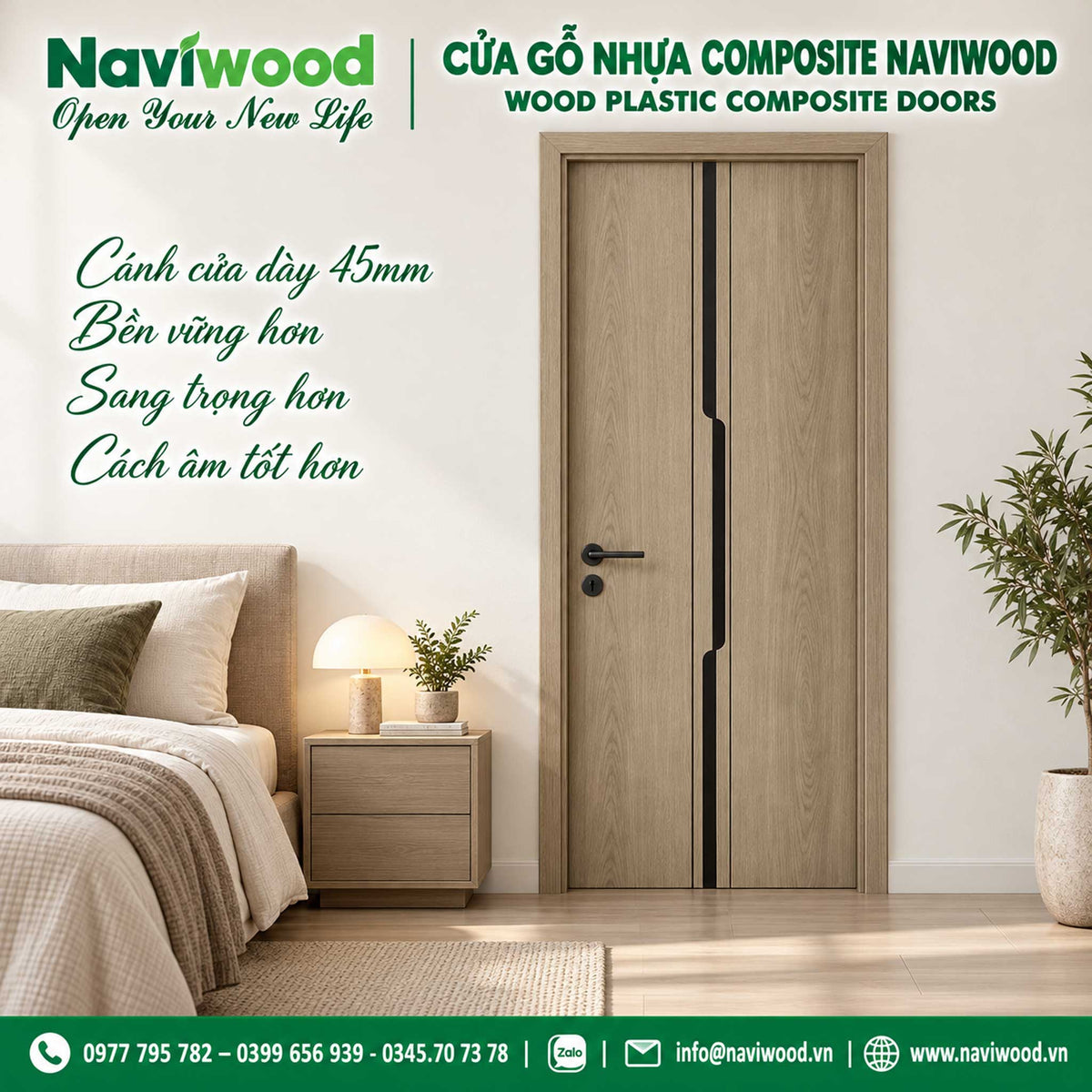 cửa gỗ nhựa composite naviwood nw41 mau 10