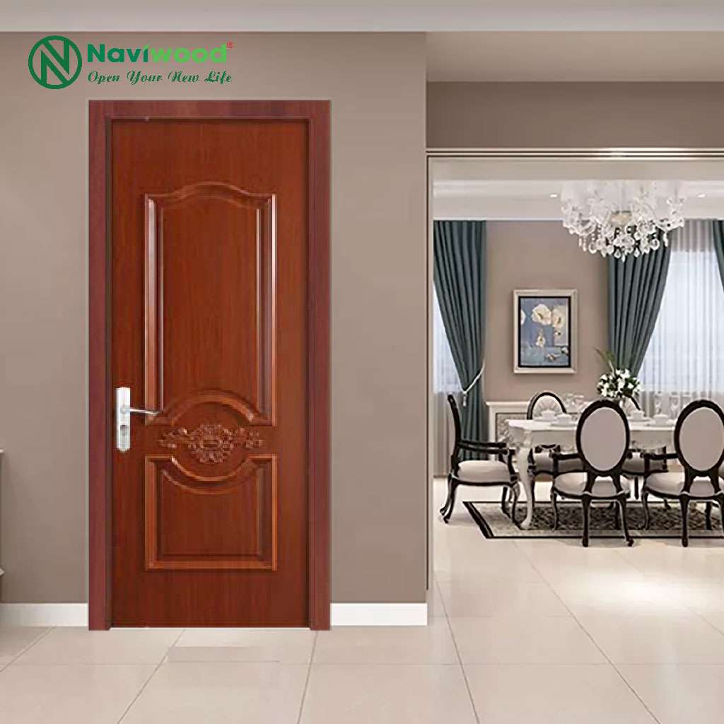 Cửa phòng ngủ gỗ nhựa composite 3D