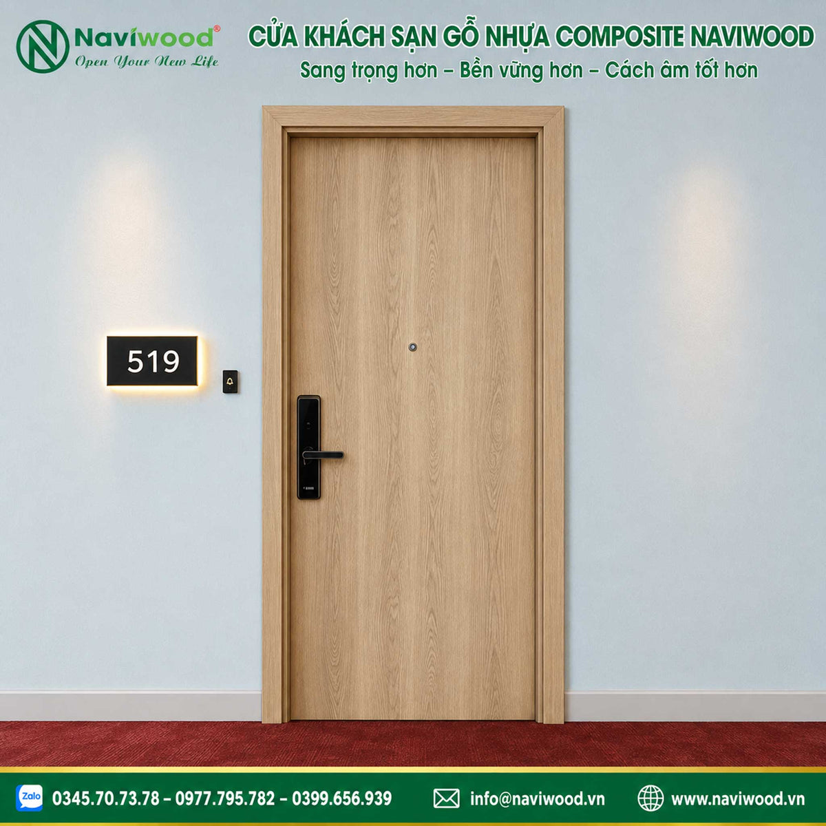Cửa Gỗ Nhựa Composite NW29 - Lựa chọn hoàn hảo cho ngôi nhà sang trọng - Cửa gỗ nhựa Naviwood