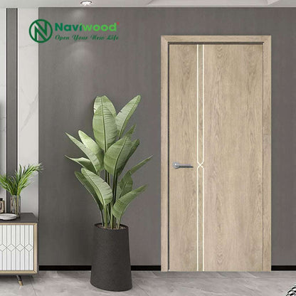 Cửa gỗ nhựa composite NW105: Chất lượng vượt trội - Cửa gỗ nhựa Naviwood